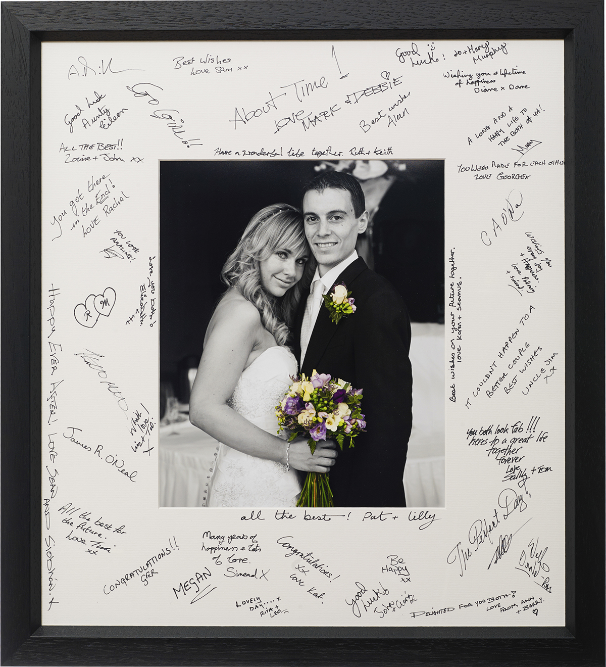 Wedding Signing Frame